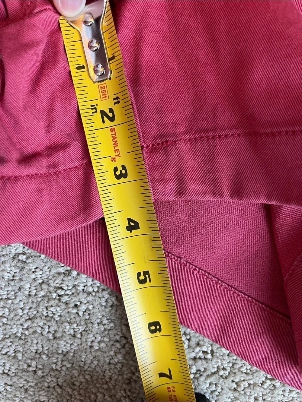 J. Crew Women’s Washed Red Flat-Front Casual Shorts